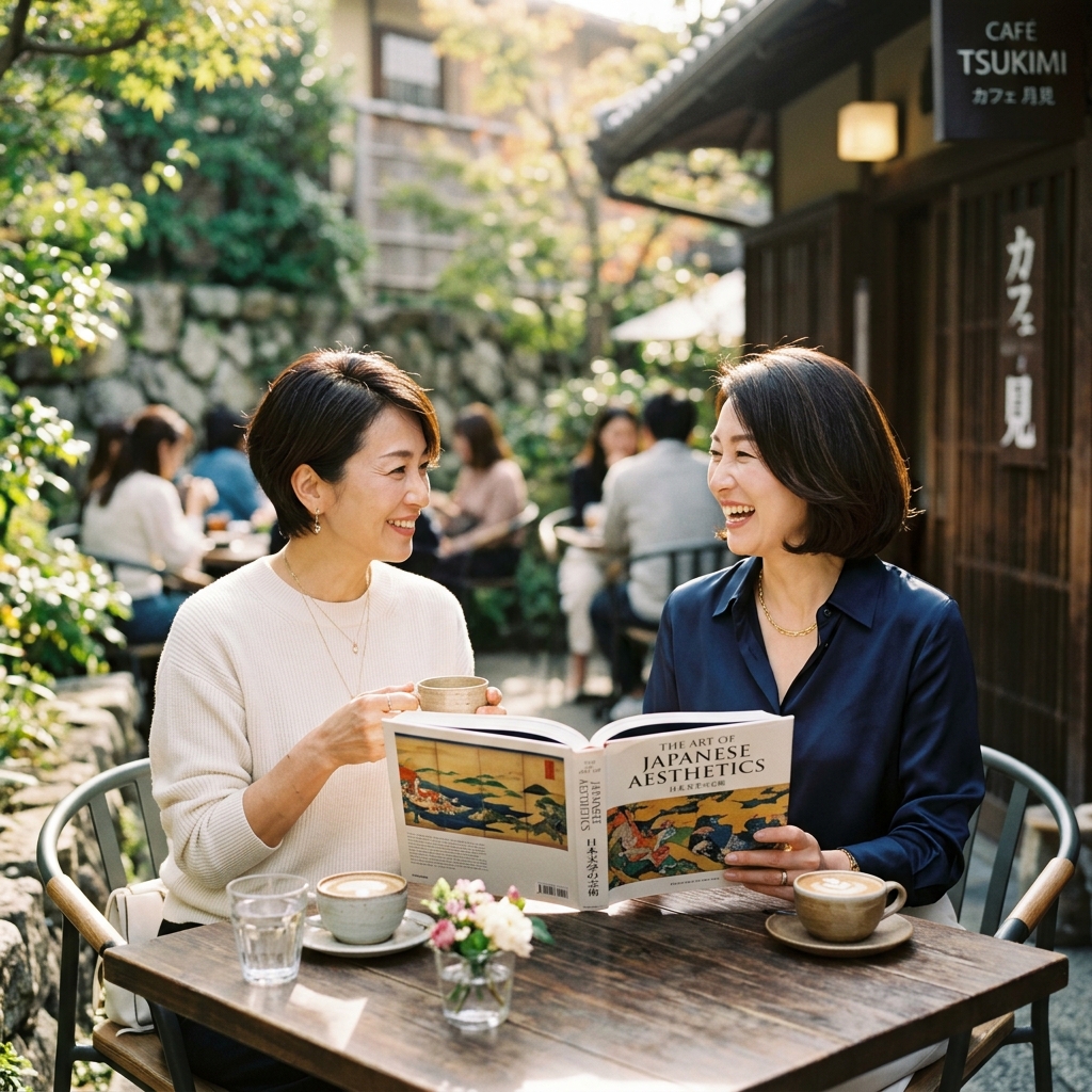 ランチ会で会話が弾む